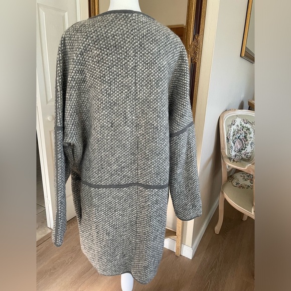 Ever New Wool Oversized Coat - Size 10 - Picture 2 of 5